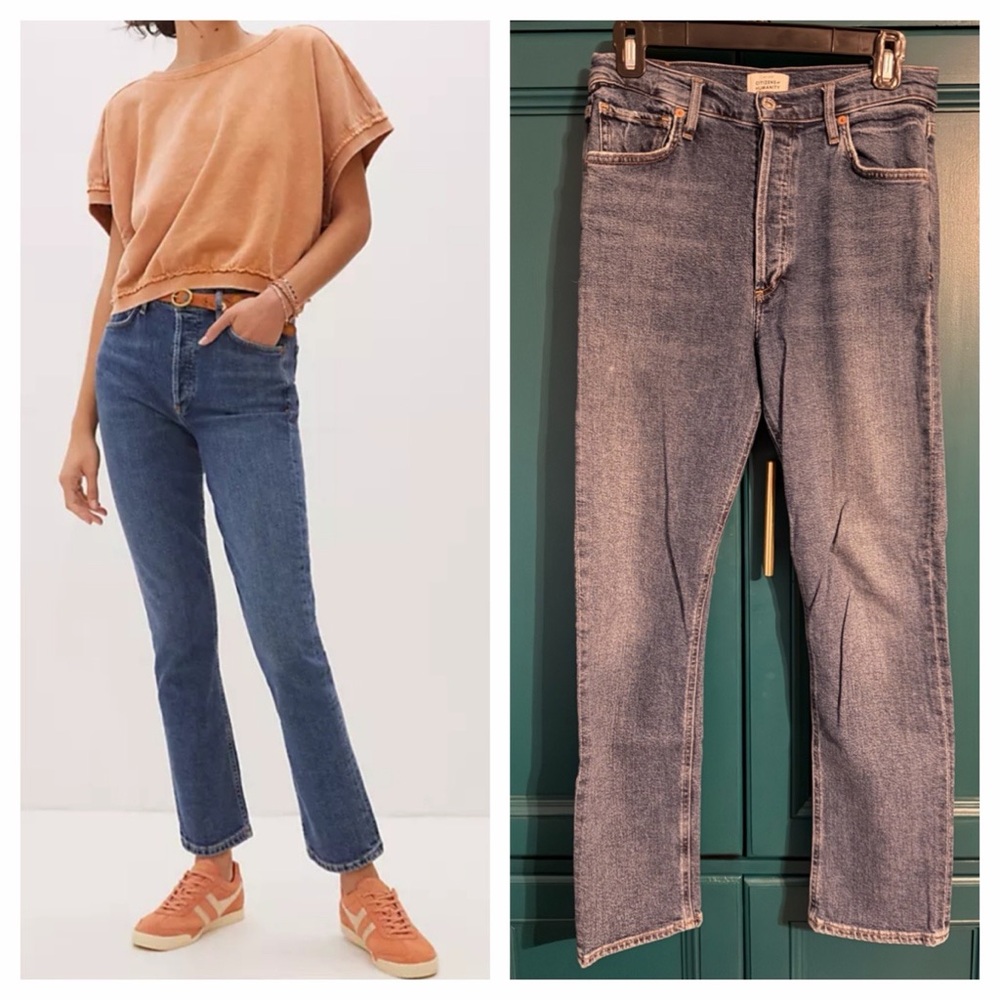 Citizens of Humanity Charlotte Slim Straight Leg Jeans in 27